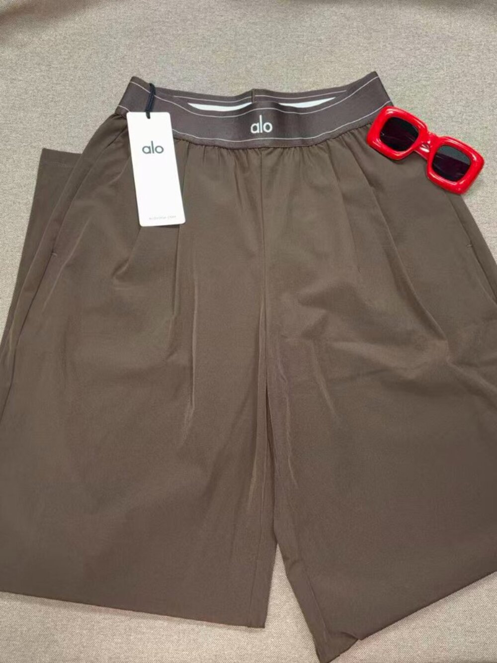 🙌Alo Yoga Coffee-colored Suit Up Trouser Regular ✨ - Picture 4 of 7